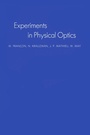 Cover: Experiments In Physical Optics - CRC Press