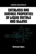 Cover: Catalysis and Surface Properties of Liquid Metals and Alloys - CRC Press