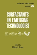 Cover: Surfactants in Emerging Technology - CRC Press