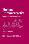 Cover: Human Immunogenetics - CRC Press