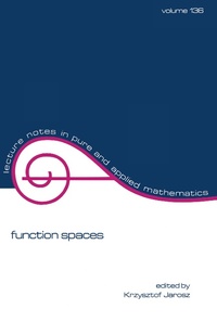 Abbildung von: Function Spaces - CRC Press