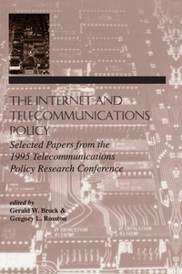 Enlarge image Cover: The Internet and Telecommunications Policy - Routledge