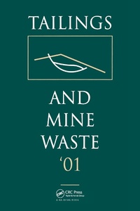 Abbildung von: Tailings and Mine Waste 2001 - CRC Press