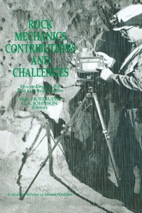 Abbildung von: Rock Mechanics Contributions and Challenges - CRC Press