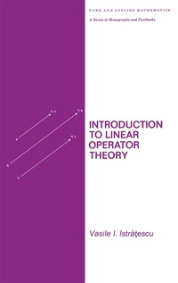 Abbildung von: Introduction to Linear Operator Theory - CRC Press