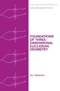 Abbildung von: Foundations of Three-Dimensional Euclidean Geometry - CRC Press