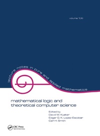 Abbildung von: Mathematical Logic and Theoretical Computer Science - CRC Press