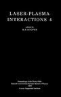 Cover: Laser-Plasma Interactions 4 - CRC Press