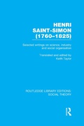 Cover: Henri Saint-Simon, (1760-1825) (RLE Social Theory) - Routledge