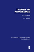 Cover: Theory of Knowledge - Routledge