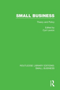 Abbildung von: Small Business - Routledge