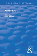 Cover: Welfare Law - Routledge