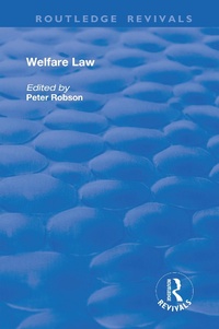 Abbildung von: Welfare Law - Routledge