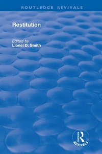 Abbildung von: Restitution - Routledge