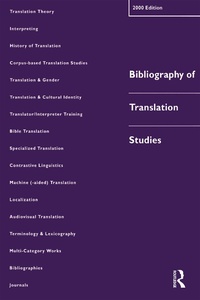 Abbildung von: Bibliography of Translation Studies: 2000 - Routledge