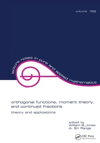 Abbildung von: Orthogonal Functions - CRC Press