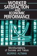 Cover: Worker Satisfaction and Economic Performance - Routledge