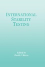 Cover: International Stability Testing - CRC Press