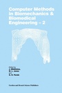Cover: Computer Methods in Biomechanics and Biomedical Engineering 2 - CRC Press