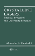 Cover: Crystalline Lasers - CRC Press