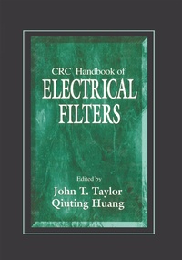 Enlarge image Cover: CRC Handbook of Electrical Filters - CRC Press