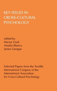 Enlarge image Cover: Key Issues in Cross-cultural Psychology - Taylor & Francis