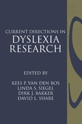 Cover: Current Directions in Dyslexia Research - Taylor & Francis