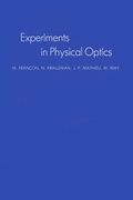 Cover: Experiments In Physical Optics - CRC Press