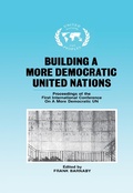 Cover: Building a More Democratic United Nations - Routledge