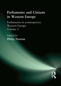 Cover: Parliaments and Citizens in Western Europe - Routledge