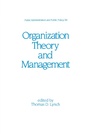 Cover: Organization Theory and Management - Routledge