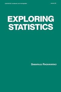 Enlarge image Cover: Exploring Statistics - CRC Press