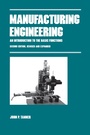 Cover: Manufacturing Engineering - CRC Press