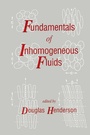 Cover: Fundamentals of Inhomogeneous Fluids - CRC Press
