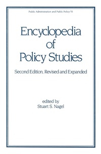 Abbildung von: Encyclopedia of Policy Studies, Second Edition, - CRC Press