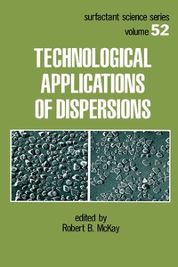 Abbildung von: Technological Applications of Dispersions - CRC Press