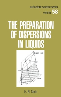 Abbildung von: The Preparation of Dispersions in Liquids - CRC Press