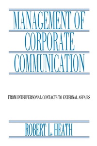 Abbildung von: Management of Corporate Communication - Routledge