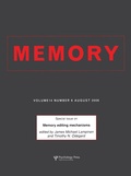 Cover: Memory Editing Mechanisms - Taylor & Francis
