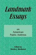 Cover: Landmark Essays on American Public Address - Routledge