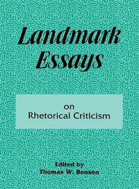 Abbildung von: Landmark Essays on Rhetorical Criticism - Routledge