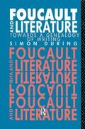 Cover: Foucault and Literature - Routledge