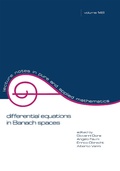 Cover: Differential Equations in Banach Spaces - CRC Press