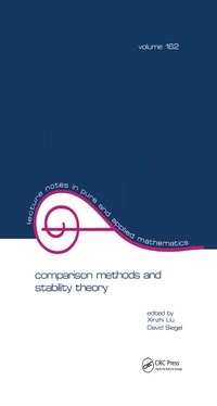 Abbildung von: Comparison Methods and Stability Theory - CRC Press