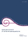 Cover: Optimal Control of Differential Equations - CRC Press