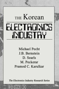 Abbildung von: The Korean Electronics Industry - CRC Press