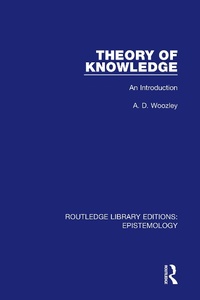 Enlarge image Cover: Theory of Knowledge - Routledge