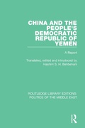 Cover: China and the People's Democratic Republic of Yemen - Routledge