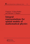 Cover: Integral Representations For Spatial Models of Mathematical Physics - Chapman & Hall/CRC