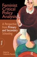 Cover: Feminist Critical Policy Analysis I - Routledge